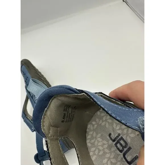 JBU shoes blue ladies size 8.5 medium - Picture 6 of 6